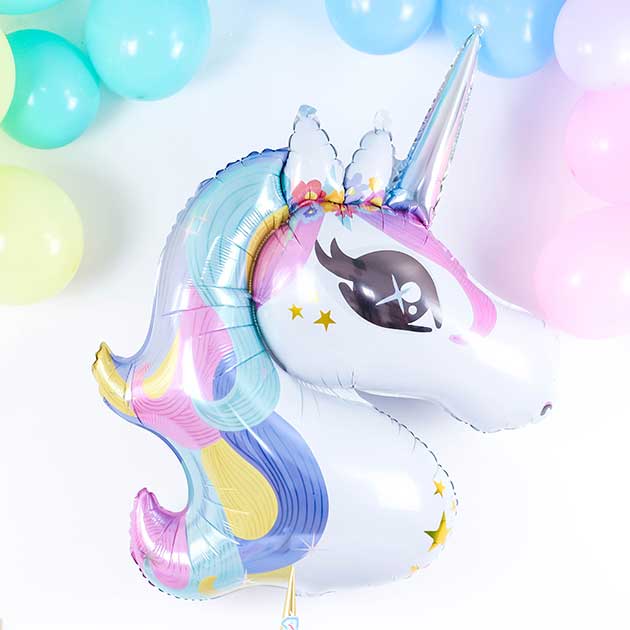 Ballon à personnaliser - Licorne Rainbow pour l'anniversaire de votre  enfant - Annikids