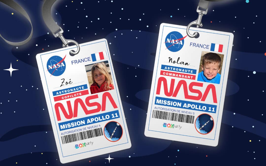 DIY Badges Insignes d’astronaute